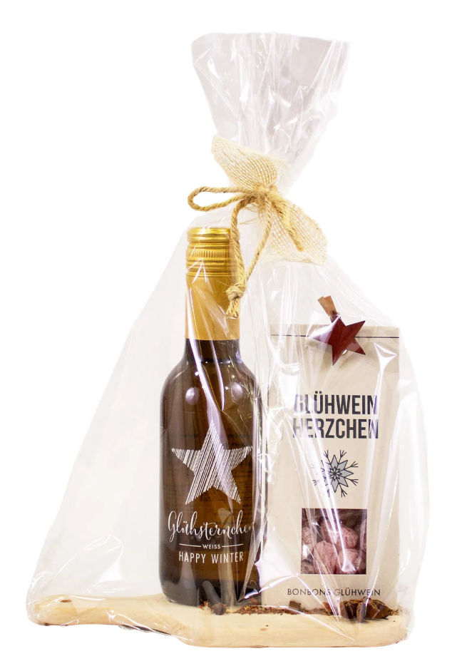 Brettgeschenk Glühwein