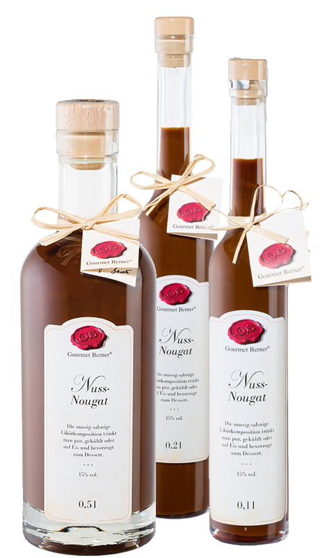 Nuss-Nougat-Sahnelikör (Gourmet Berner) - Feinkost-Pohl