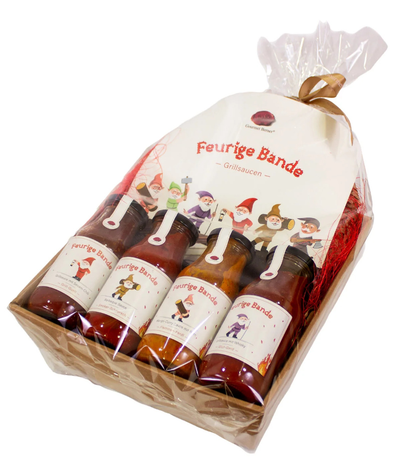 Präsentkorb - Feurige Bande