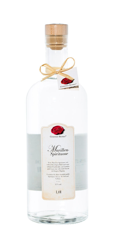 Marillen-Spirituose 1 Liter (Gourmet Berner) - Feinkost Pohl